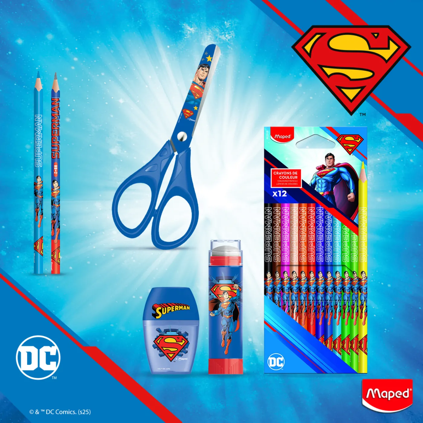 Maped Superman